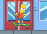 Барт на скейте