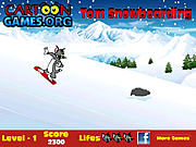 Том на сноуборде