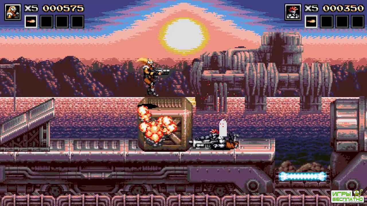 Blazing Chrome GamePlay PC